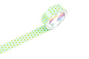 Foil Gold Spots on Green Washi Tape Australia