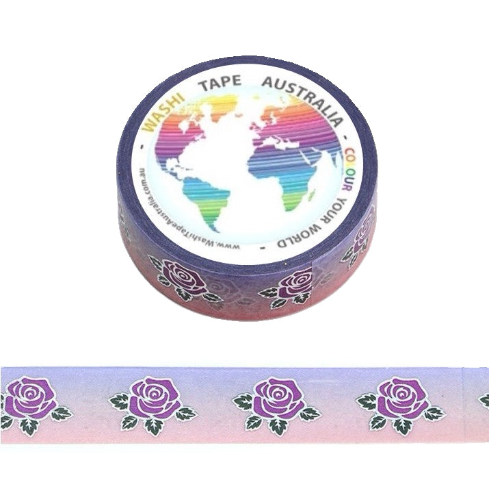 Classic Roses - Foil Washi Tape