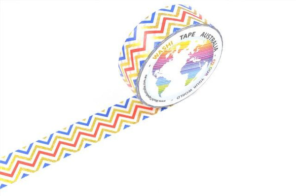 Foil Chevron Washi Tape Australia