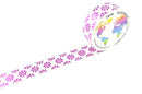 Foil Hot Pink Petals Washi Tape Australia