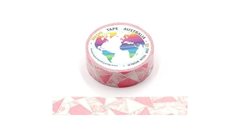 Foil Holographic Geometric Patterns Washi Tape Australia