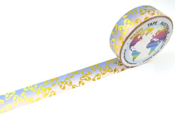 Foil Flutterby Bowties Washi Tape Australia