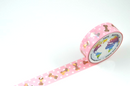 Foil Gold Dog Bones on Pink Washi Tape Australia