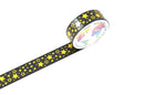 Foil Gold Stars on Black Washi Tape Australia