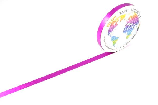 Foil Hot Pink (Thin 5mm) Washi Tape Australia