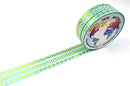 Foil Gold on Green triple pack (Thin 5mm) Washi Tape Australia