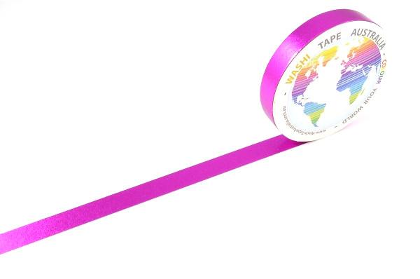 Foil Hot Pink (Thin 10mm) Washi Tape Australia