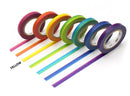 Rainbow Colours (Thin 6mm) Washi Tape