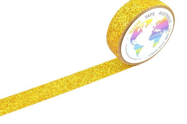 Glitter Coarse Gold (5m) Washi Tape Australia