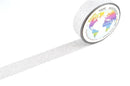 Glitter Silver Washi Tape Australia
