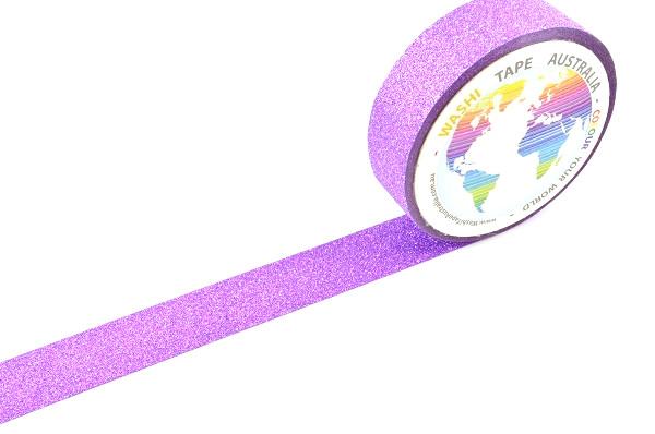 Glitter Purple Washi Tape Australia