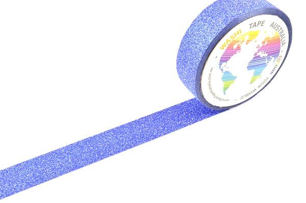 Glitter Dark Blue Washi Tape Australia