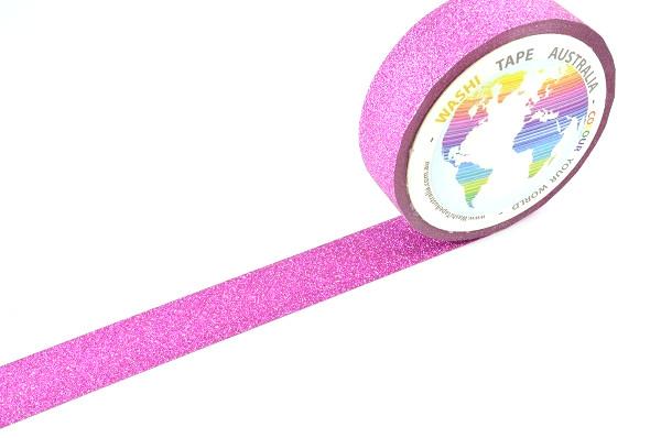 Glitter Pink Washi Tape Australia