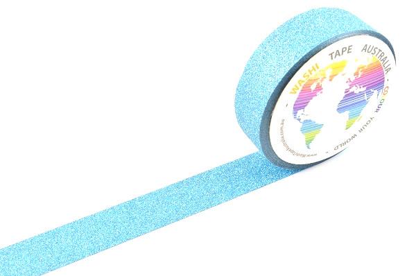 Glitter Turquoise Blue Washi Tape Australia