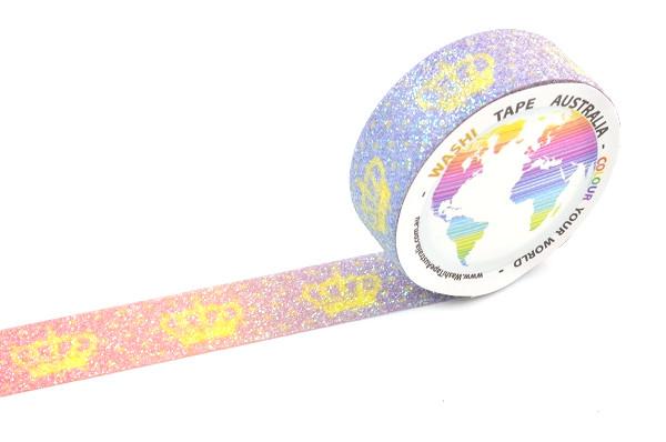 Glitter Gold Crowns Washi Tape Australia