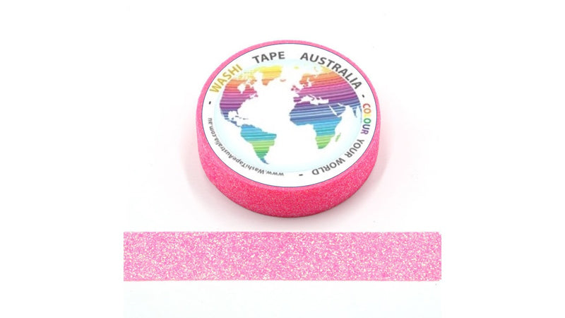 Glitter Speckled Pink (5m) Washi Tape Australia