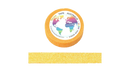 Glitter Yellow (5m) Washi Tape