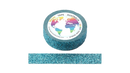 Glitter Blue (5m) Washi Tape