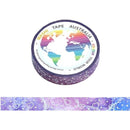 Celestial Hearts (Thin 10mm) - Foil Washi Tape