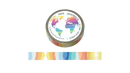 Chromatic Stripes (Thin 10mm) Washi Tape