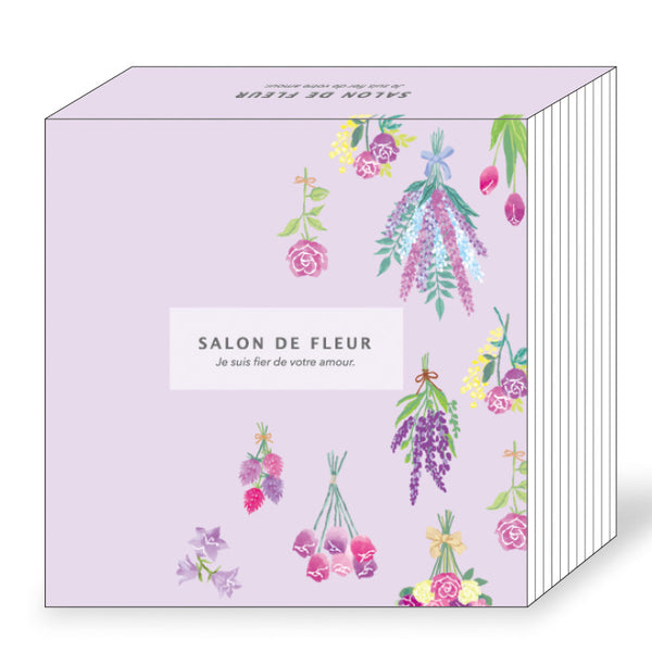 Lavender Theme -  Salon de Fleur Series memo pad