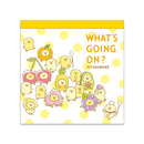 Fruit Bunch Piyoko Beans Series - Square Memo Pad