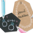 Push Clip Gel Pen - 8 Milk Colour Set 0.5 mm