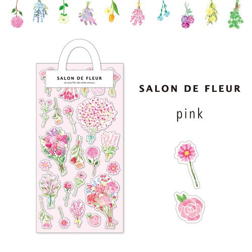 Pink - Salon de Fleur Series Stickers