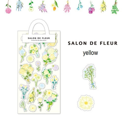 Yellow - Salon de Fleur Series Stickers