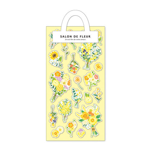 Spring Yellow - Salon de Fleur Series Stickers