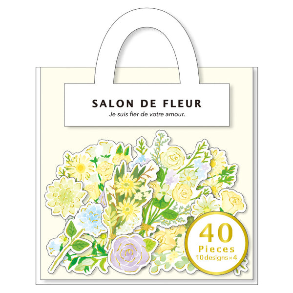 Yellow - Salon de Fleur (Flake) Series Stickers