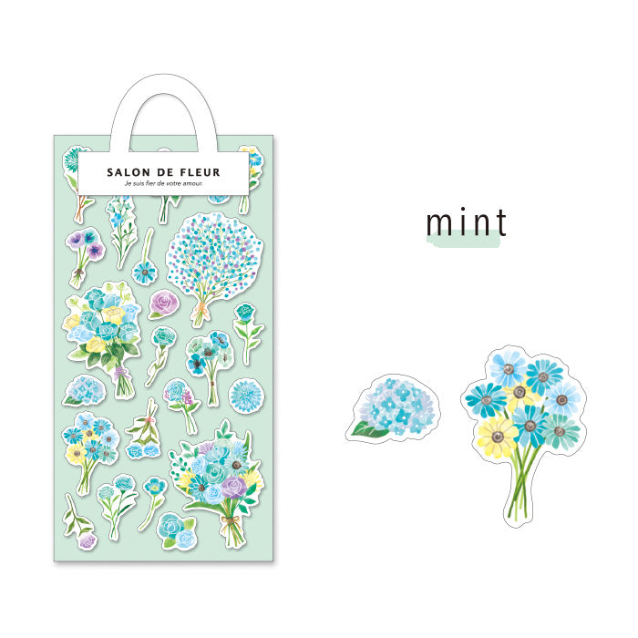Mint Green - Salon de Fleur Series Stickers