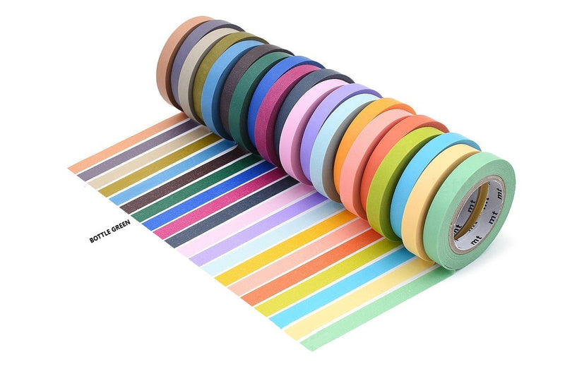 Slim Colours (Thin 6mm) Washi Tape