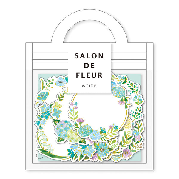 Mint Green - Salon de Fleur (Write) Series Stickers
