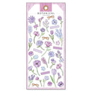 Purple Flowers - Botanical Colours Series Stickers