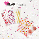 Gold Heart Drop - Heart Selection Series Stickers