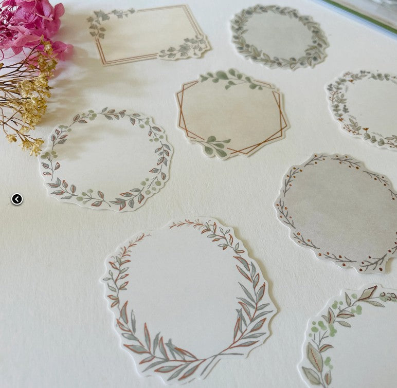 Laurel Leaves - Frame Series Stickers