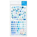 Blue - Sheer Photo Series Stickers