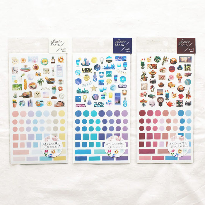 Retro - Sheer Photo Series Stickers