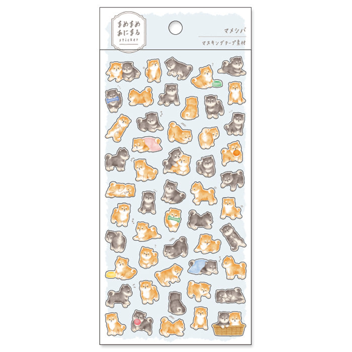 Shiba Dog - Mame Mame Sticker Series
