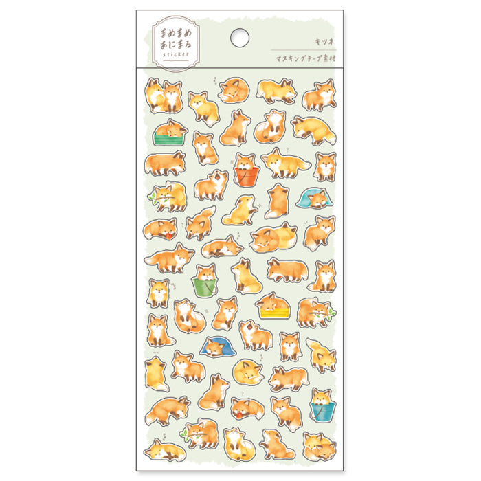 Fox - Mame Mame Sticker Series