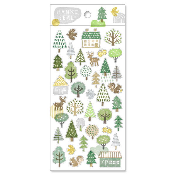 Forests - Hanko Series Stickers