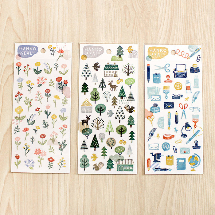 Forests - Hanko Series Stickers