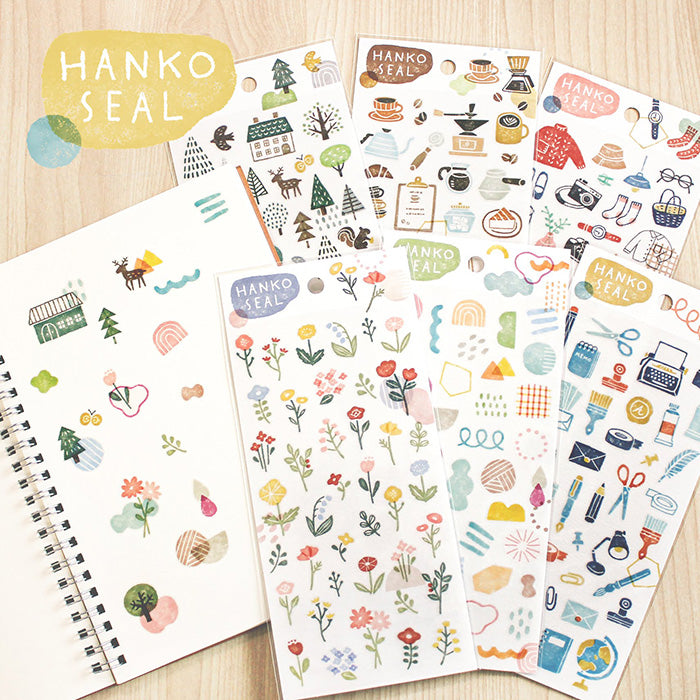 Coffee Time - Hanko Series Stickers