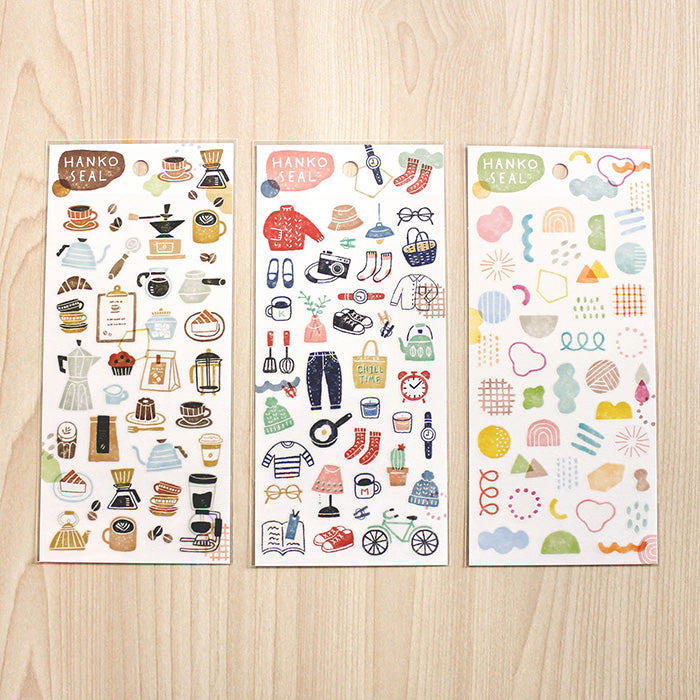 Coffee Time - Hanko Series Stickers