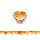 Maple Syrup  & Pancakes - Die Cut Washi Tape (wide 18mm)