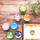 Maple Syrup  & Pancakes - Die Cut Washi Tape (wide 18mm)