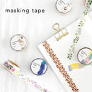 Hana - Die Cut Washi Tape  (wide 18mm)
