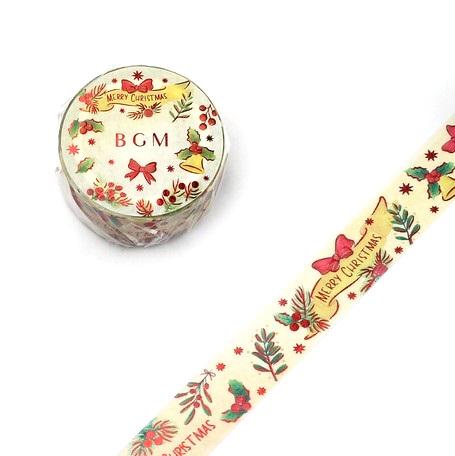 Merry Christmas - BGM Foil Washi Tape Australia