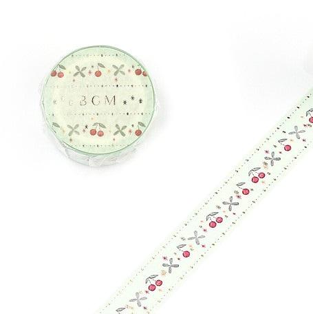 Christmas Cherries - BGM Foil Washi Tape Australia